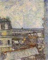 Rue de Paris depuis la chambre de Vincent, rue Lepic 1887